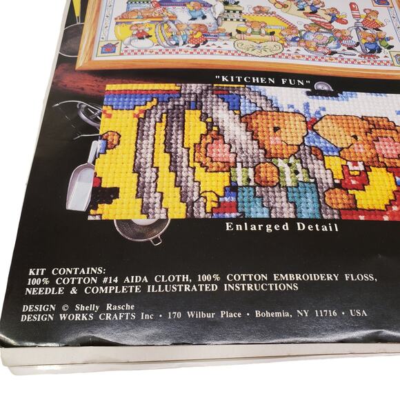 Design Works Cross Stitch Sew Mice Friends Vintage Cross Stitch Kitchen Fun - Picture 6 of 15